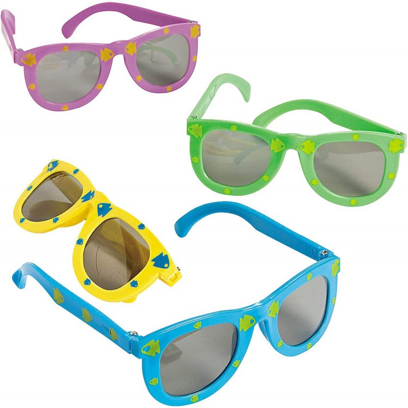 Fish Print Sunglasses for Kids - Set of 12 - Party Favors and Handouts Great for Pool and Beach $26.91 Kids' Party Favor Sets