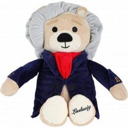 Ludwig Van Beethoven Virtuoso Bear | 40 mins Classical Music for Babies | 15″ Award Winning Musical Soft Toy | Educational To...