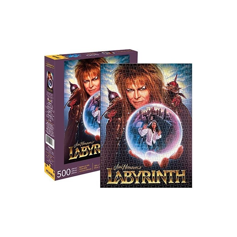 Jim Henson's Labyrinth Puzzle (500 Piece Jigsaw Puzzle) - Glare Free - Precision Fit - Officially Licensed Labyrinth Merchand...