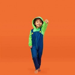 SUPER MARIO Nintendo Luigi Donkey Kong Zip Up Cosplay Pajama Coverall Toddler $48.73 Kids' Costumes