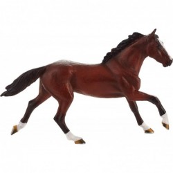 Thoroughbred Realistic Horse Toy Figure $16.05 Kids' Play Animal Figures