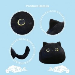 Black Cat Plush Toys Stuffed Animals Gifts Cute Pillows Cotton Plushie for Kids Car Home Decorations (Small) $30.70 Kids' Plu...