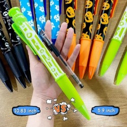 Halloween Party Favor for Kids 11" Jumbo Pen in 4 Assorted Halloween Theme Designs for Trick or Treating Halloween Goodie Bag...