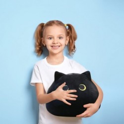 Black Cat Plush Toys Stuffed Animals Gifts Cute Pillows Cotton Plushie for Kids Car Home Decorations (Small) $30.70 Kids' Plu...