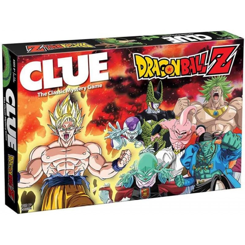 CLUE Collectible Clue Board Game Featuring Anime Show | Officially-Licensed Game with Familiar Locations and Iconic Character...