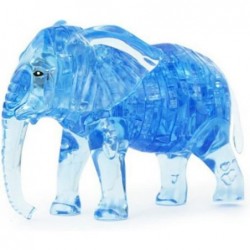 Novelty Creativity 3D Crystal Jigsaw Puzzle - Elephant (41Piece) $18.11 3-D Puzzles