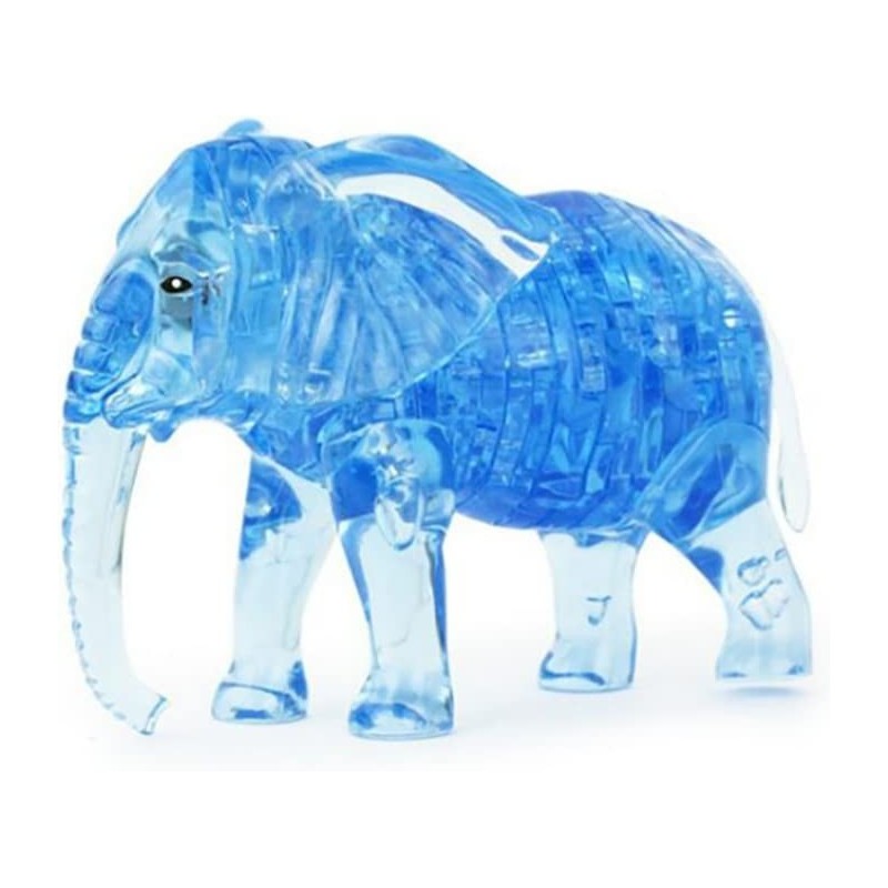 Novelty Creativity 3D Crystal Jigsaw Puzzle - Elephant (41Piece) $18.11 3-D Puzzles