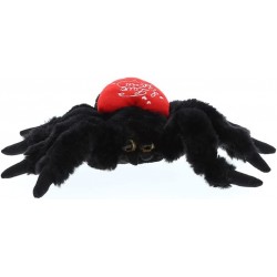 I Love You Black Spider Plush - Cute Stuffed Animal with Heart and with Name Personalization for Valentines Anniversary Roman...