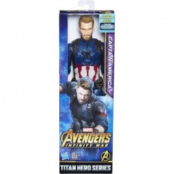 Marvel Infinity War Titan Hero Series Captain America with Titan Hero Power FX Port $19.33 Action Figures