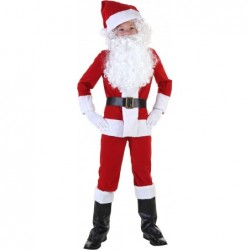 Child Santa Costume Kid's Santa Claus Suit Costume $61.23 Kids' Costumes