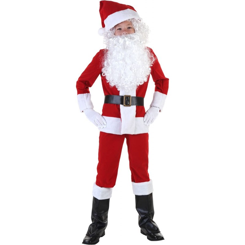 Child Santa Costume Kid's Santa Claus Suit Costume $61.23 Kids' Costumes