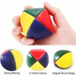 6 Pieces Juggling Balls Multi-Colored Juggling Set for Beginners Durable Juggle Ball Kit for Juggler $23.92 Juggling Sets