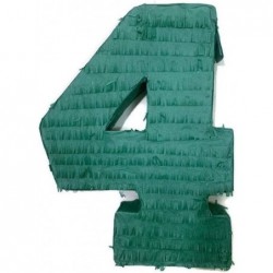 Green Number Four Pinata $68.48 Piñatas