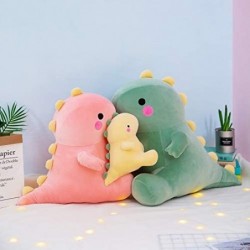 1PC 35CM Pink Plush Toys Cute Little Dinosaur Dolls Sleeping Pillows for Children Best Gift for Your Kids and Girl Friend $33...