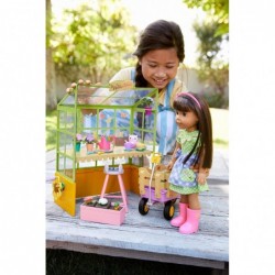 WellieWishers Cute as a Bug Gardening Outfit for 14.5" Dolls $40.34 Doll Accessories