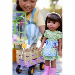 WellieWishers Cute as a Bug Gardening Outfit for 14.5" Dolls $40.34 Doll Accessories