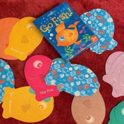 eeBoo: Color Go Fish Playing Card Game Cards are Durable and Easy to Use Instructions Included Educational and Fun Learning F...