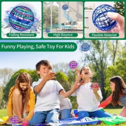 Flying Ball Toys Hover Orb 2022 Magic Controller Mini Drone Boomerang Spinner 360 Rotating Spinning UFO Safe for Kids Adults ...