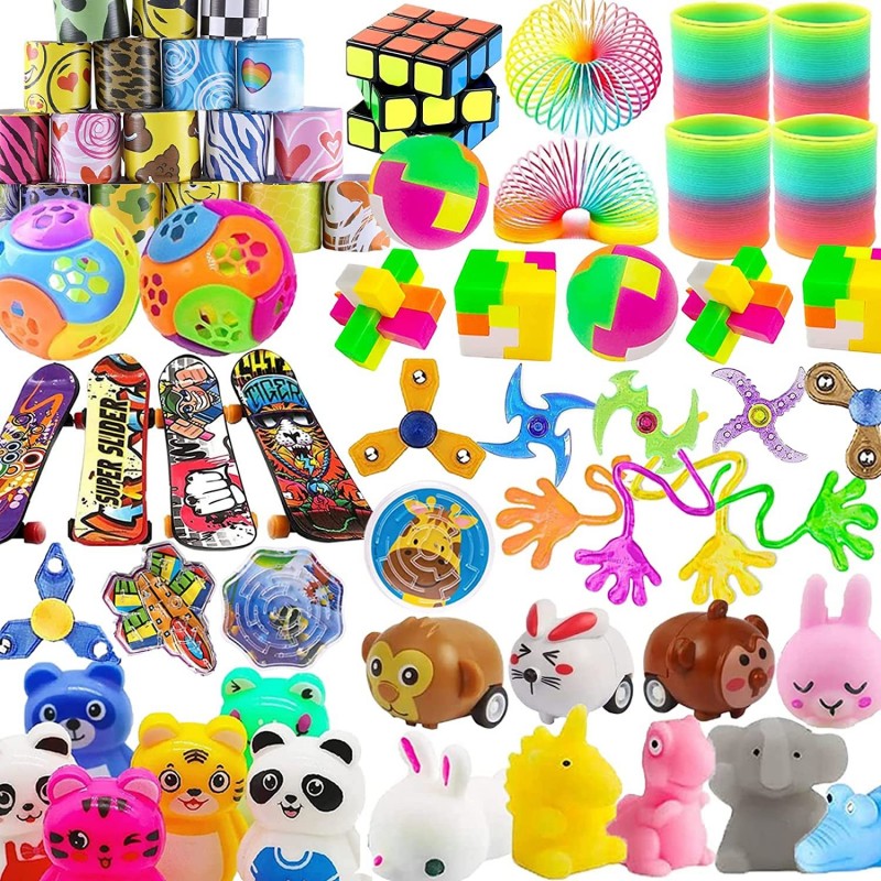 Party Favors Toy Assortment for Kids 4-8-12 Birthday Goodie Bag Pinata Fillers Stocking Stuffers Treasure Box Prize For Class...