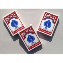 Standard Bicycle Rider Back Poker Playing Cards - 3 Decks (Red) $17.30 Card Games