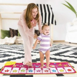 Music Toys Kids Musical Mat Music Keyboard Piano Mat Dance Floor Mat Carpet Baby Touch Playmat Animal Blanket Early Education...