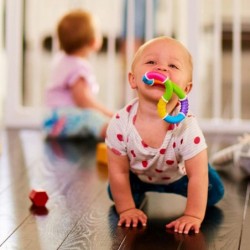 Twisty Figure 8 Baby Teether Toy BPA Free 6+ Months $15.36 Baby Teether Toys