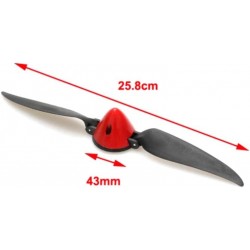 Volantex RC Aircraft Spare Part 742308 Propeller 1060 Blade with Spinner D42.5 x4.0mm for Remote Control RC Airplane ASW-28 P...