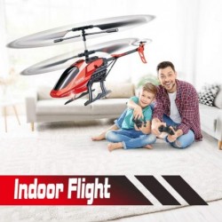 Remote Control Helicopter Toys for Boys Kids RC Helicopters Altitude Hold Hobby RC Airplane Gyro & LED Light 3.5 Channel Micr...