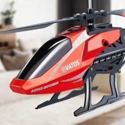 Remote Control Helicopter Toys for Boys Kids RC Helicopters Altitude Hold Hobby RC Airplane Gyro & LED Light 3.5 Channel Micr...