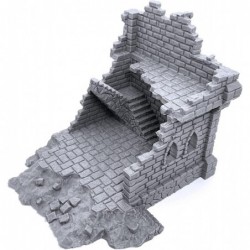 Ulvheim Ruins by Terrain4Print (Set B) 3D Printed Tabletop RPG Scenery and Wargame Terrain for 28mm Miniatures $67.44 Game Ac...