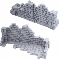 Ulvheim Ruins by Terrain4Print (Set B) 3D Printed Tabletop RPG Scenery and Wargame Terrain for 28mm Miniatures $67.44 Game Ac...