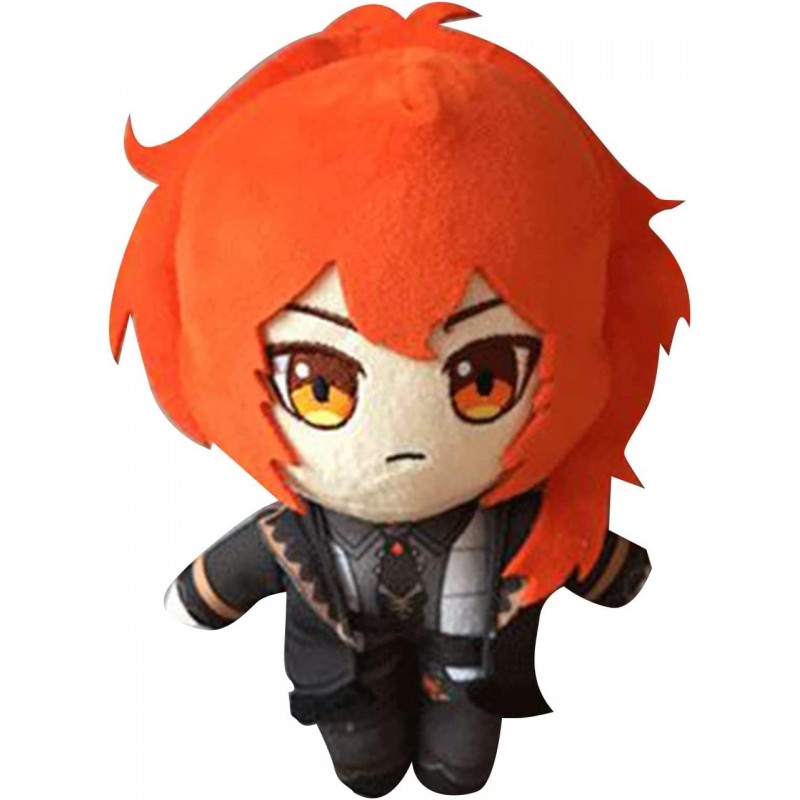 Diluc Plush Plushie Ragnvindr Anime Figure Stuffed Toy Doll Plushy Props for Fans diluc $37.76 Plush Figure Toys