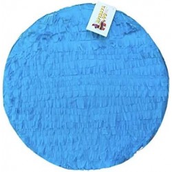 APINATA4U 16" Round Blank Pinata Bright Blue Color Great to Create your Own Pinata $56.60 Piñatas