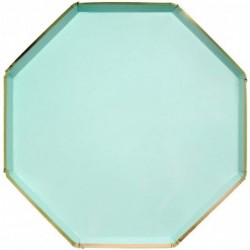 Mint Dinner Plates $18.92 Kids' Party Tableware