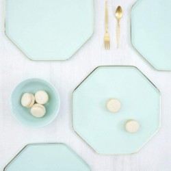 Mint Dinner Plates $18.92 Kids' Party Tableware