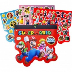 Super Mario Party Favors Sketchpad Set for Kids ~ Nintendo Party Supplies Bundle with 6 Mario Notepads 6 Magnetic Refrigerato...