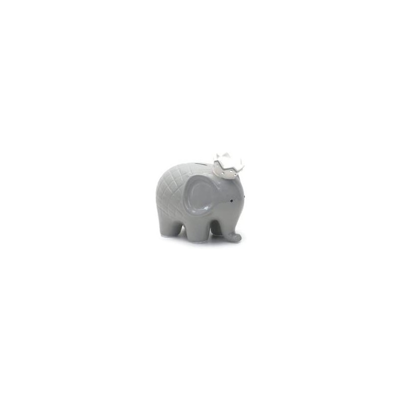 Ceramic Coco Elephant Piggy Bank Gray $66.71 Kids' Money Banks