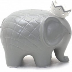 Ceramic Coco Elephant Piggy Bank Gray $66.71 Kids' Money Banks