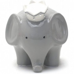 Ceramic Coco Elephant Piggy Bank Gray $66.71 Kids' Money Banks