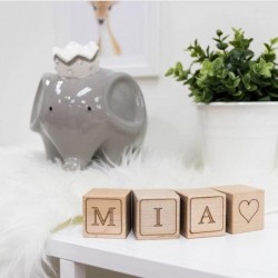 Ceramic Coco Elephant Piggy Bank Gray $66.71 Kids' Money Banks