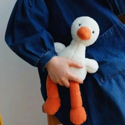 15.7 Inch Duck Stuffed Animal Duck Plush Toy Soft Long-Legged Mother Duck Plushie Hugging Pillow Funny Perfect Stress Relief ...