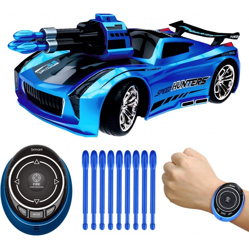 Remote Control Car High Speed Racing Car with USB Charger Multi Function & LED Light Smart Watch Voice Command Remote Control...