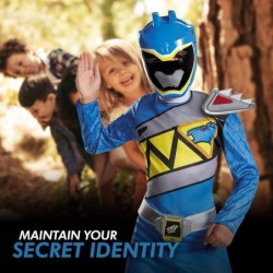 Power Rangers Costume For Boys Blue Dino Charge Kids Beast Morphers Ninja Dinosaur Blue Ranger For Kids $64.71 Kids' Costumes