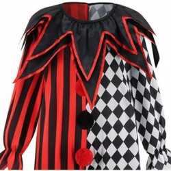 Clown Costume for Kids with Wig Halloween Scary Dress Up for Boys and Girls $45.56 Kids' Costumes