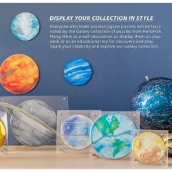 Wooden Jigsaw Puzzles for Adults - Unique Laser Cut Wood Puzzles Venus Galaxy Puzzle Great as Gifts and Family Games - 6.3in ...