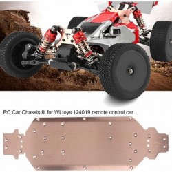 RC Car Chassis Aluminum Alloy RC Car Bottom Chassis Plate Upgrade Part Fit for WLtoys 124019 Model car Accessories Car Model ...