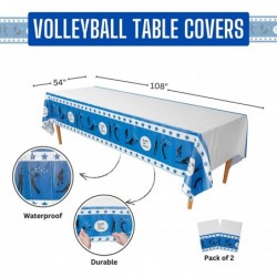 Volleyball Table Covers (Pack of 2) - 54"x108" XL - Volleyball Party Supplies Volleyball Theme Party Decorations Volleyball T...