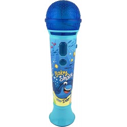 Baby Shark Singalong Microphone for Kids Toy Microphone with Built-in Music and Flashing Lights Baby Shark Toy for Kids Aged ...