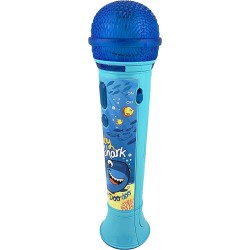 Baby Shark Singalong Microphone for Kids Toy Microphone with Built-in Music and Flashing Lights Baby Shark Toy for Kids Aged ...