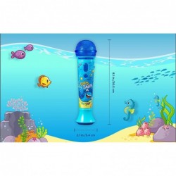 Baby Shark Singalong Microphone for Kids Toy Microphone with Built-in Music and Flashing Lights Baby Shark Toy for Kids Aged ...